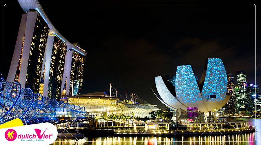 Free and Easy - Combo Gardens By The Bay + Đài quan sát Marina Bay Sands Skypark + Artscience Museum