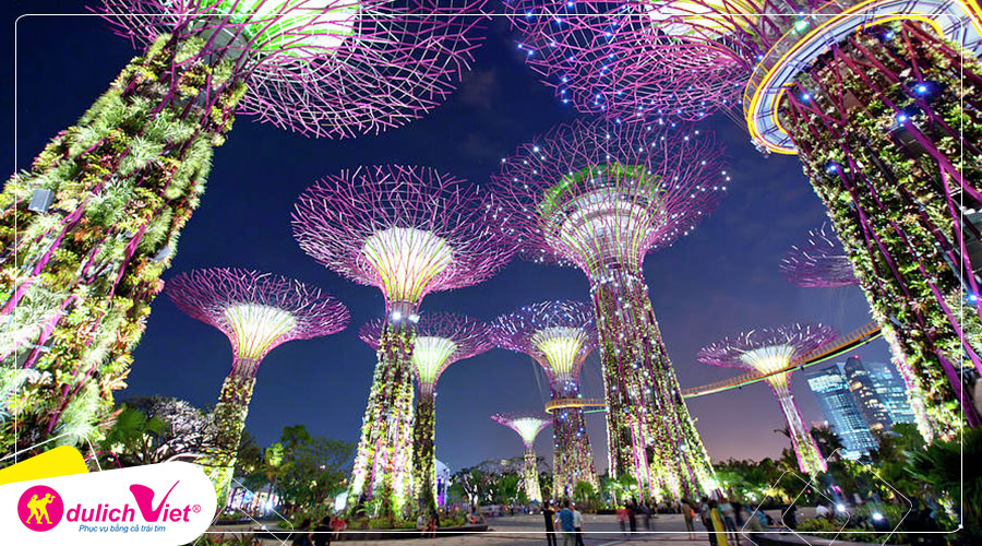 Free and Easy - Combo Gardens By The Bay + Đài quan sát Marina Bay Sands Skypark + Artscience Museum