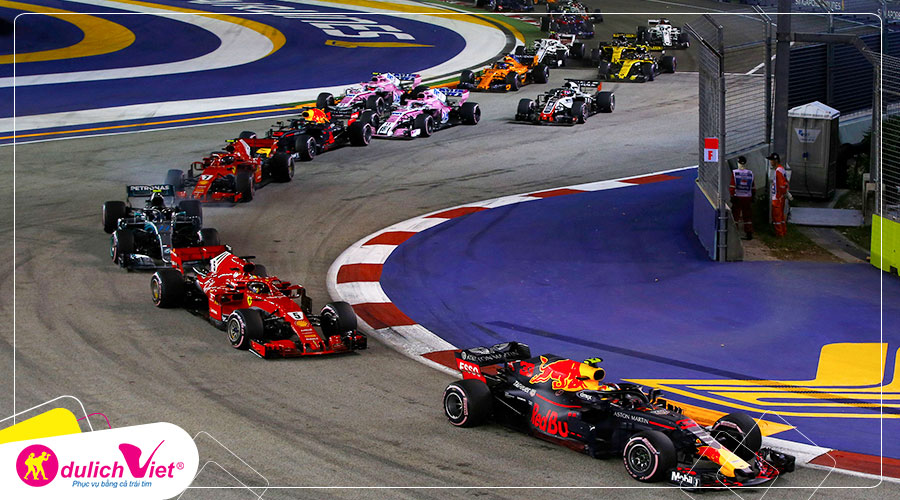 Free and Easy - Vé Singapore Grand Prix - Vé Grandstand 3 ngày