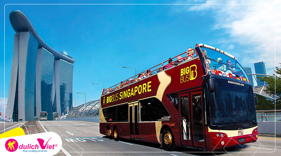 Free and Easy - Vé tham quan Singapore Hop-on Hop-off