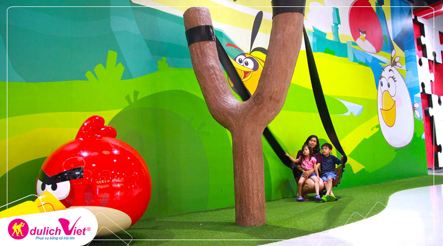 Free and Easy - Vé tham quan công viên Angry Birds