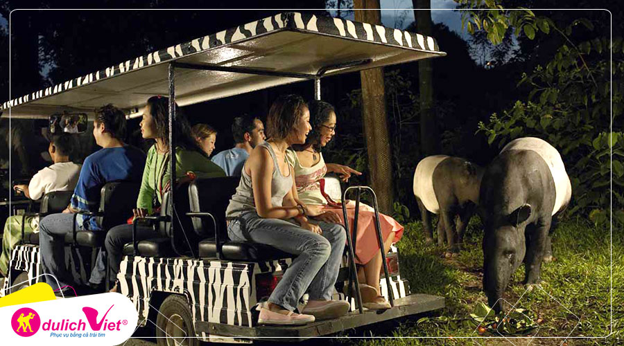 Free and Easy - Combo Singapore Night Safari và River Safari giá tốt