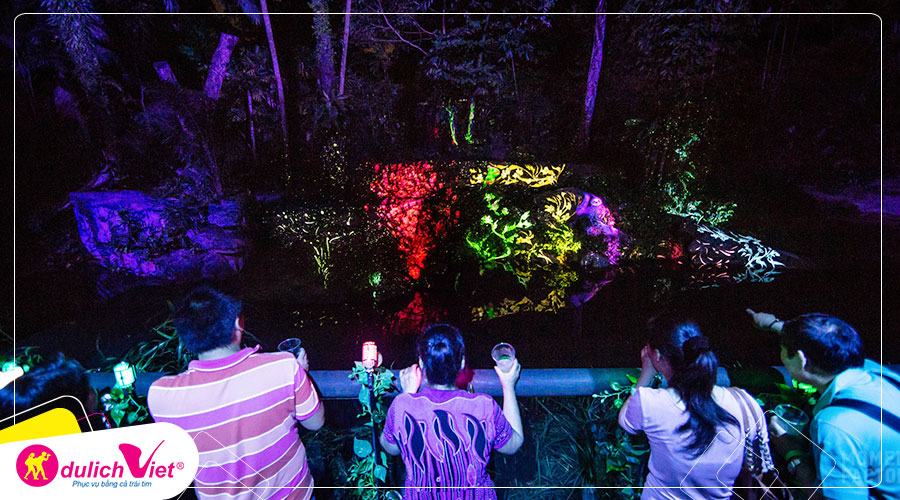 Free and Easy - Vé Rainforest Lumina tại vườn thú Singapore