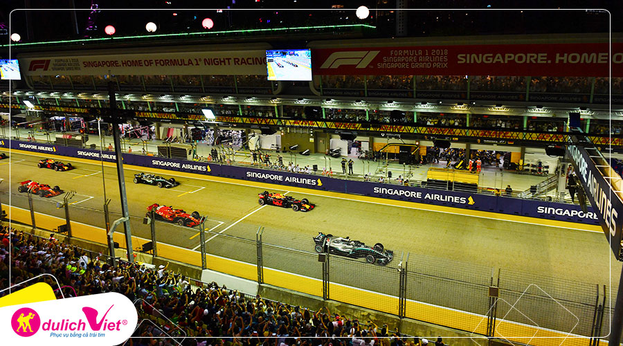 Free and Easy - Vé Singapore Grand Prix - Vé Grandstand 3 ngày