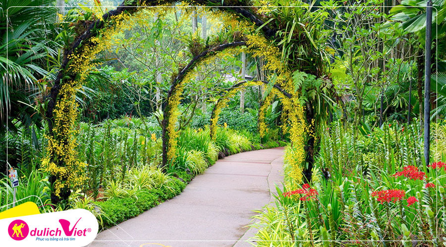 Free and Easy - Vé tham quan Vườn lan quốc gia Singapore