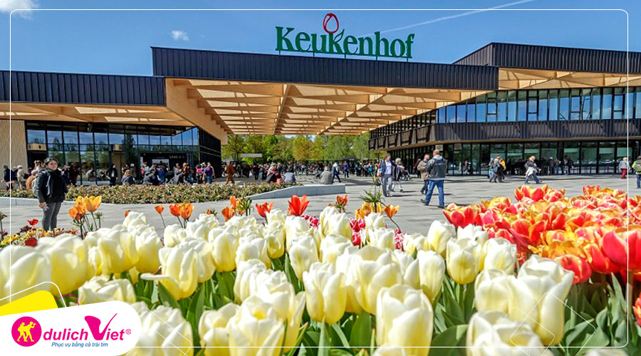 Du lịch Châu Âu Pháp - Luxembourg - Bỉ - Hà Lan - Đức Lễ hội hoa Keukenhof từ Sài Gòn 2025