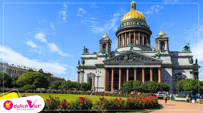 Du lịch Châu Âu - Tour Nga - Moscow - ST Petersburg mùa đêm trắng từ Sài Gòn giá tốt