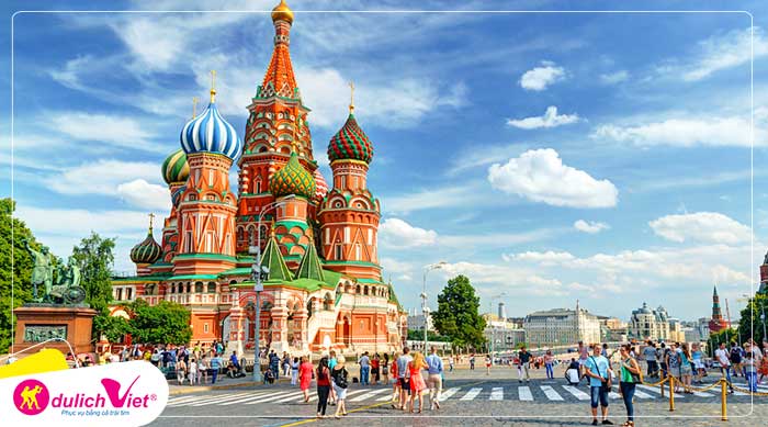 Du lịch Châu Âu - Tour Nga - Moscow - ST Petersburg mùa đêm trắng từ Sài Gòn giá tốt