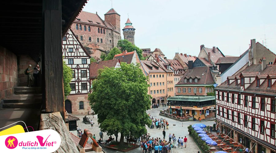 Du lịch Châu Âu - Đức - Áo - Séc - Làng Hallstatt mùa Thu từ Sài Gòn giá tốt