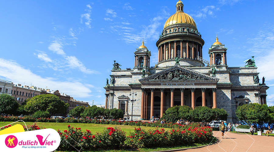Du lịch Châu Âu - Du lịch Nga - Moscow - ST.Petersburg mùa Hè khởi hành từ Sài Gòn giá tốt