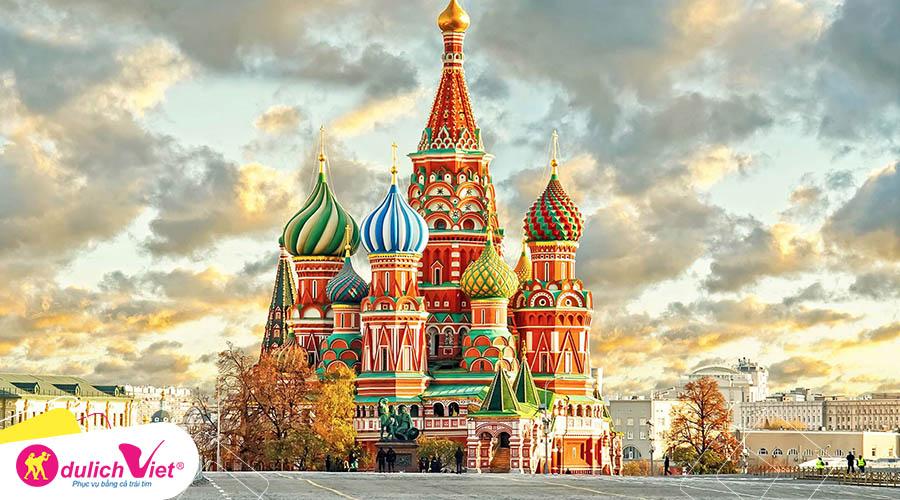 Du lịch Châu Âu - Du lịch Nga - Moscow - ST.Petersburg mùa Hè khởi hành từ Sài Gòn giá tốt