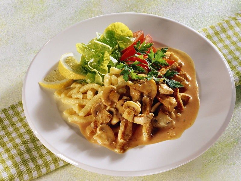 Thịt bê nấu kiểu Zurich