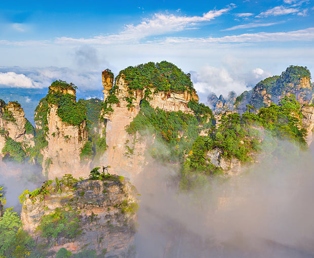 Du lịch Trung Quốc - Trương Gia Giới - Phượng Hoàng Cổ Trấn thuê nguyên chuyến bay từ TPHCM