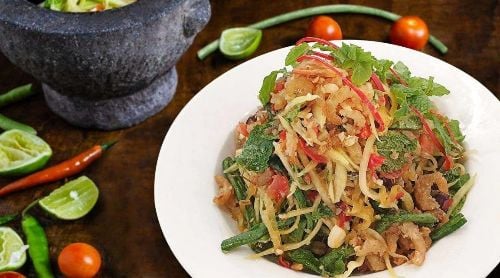 Gỏi Som Tam đặc sắc của ẩm thực Thái Lan
