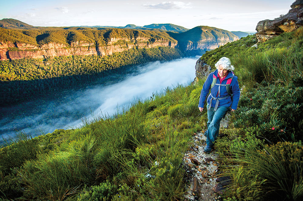 Dãy núi Blue Mountains hùng vĩ
