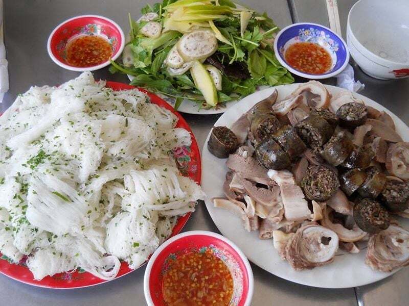 Bánh hỏi cháo lòng Quy Nhơn