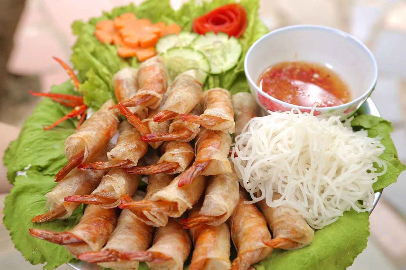 Chả ram tôm đất Quy Nhơn