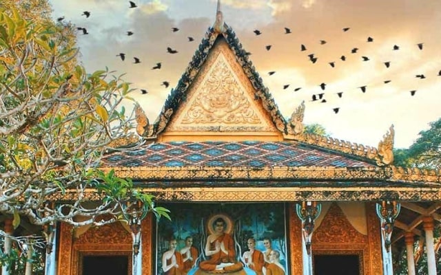Chiêm ngưỡng kiến trúc độc đáo của chùa Dơi