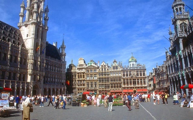Chiêm ngưỡng kiến trúc của thủ đô Brussels nước Bỉ