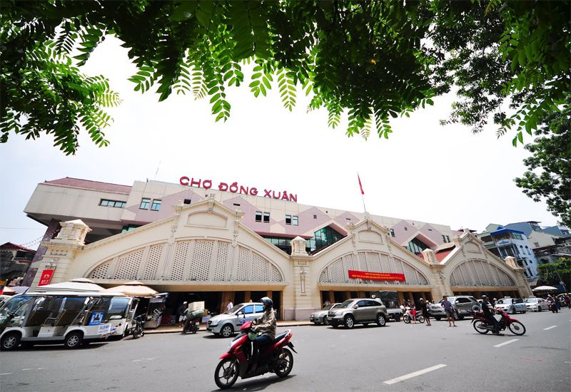 chợ đồng xuân hà nội
