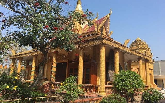 Chùa Pôthi Somrôn là một di tích lịch sử quan trọng ở Cần Thơ