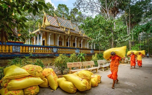 Chùa Dơi Sóc Trăng gắn bó mật thiết với người Khmer