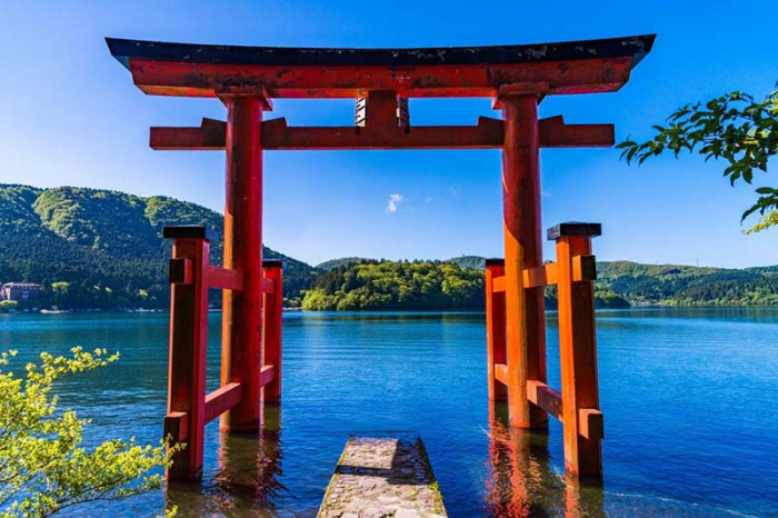 Cổng trời Torii tại đền Fushimi Inari Taisha