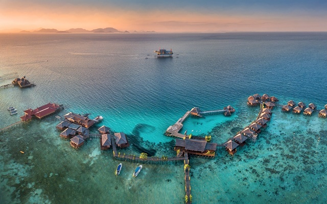 Đảo Sipadan với làn nước trong xanh và hệ sinh thái biển phong phú