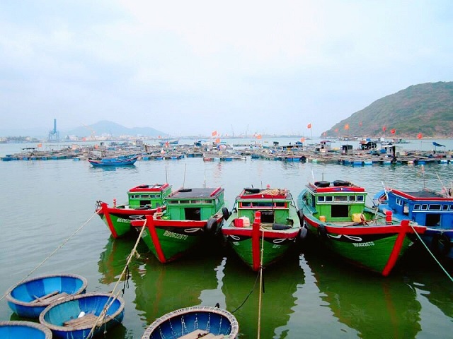 Khám phá làng chài Hải Minh và có thể ngắm toàn khung cảnh thành phố từ trên cao.