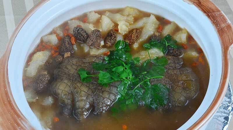 Du lịch singapore thưởng thức súp chân cá sấu