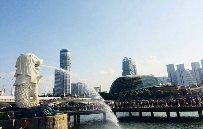 Công viên Merlion - Biểu tượng của Singapore