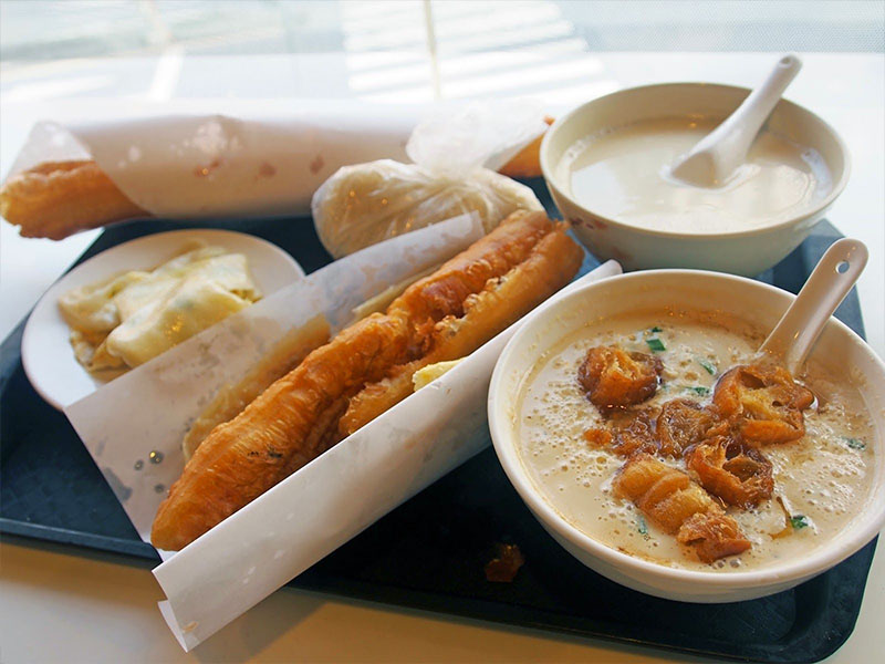 Bánh mì cuộn trứng Fu Hang thơm ngon