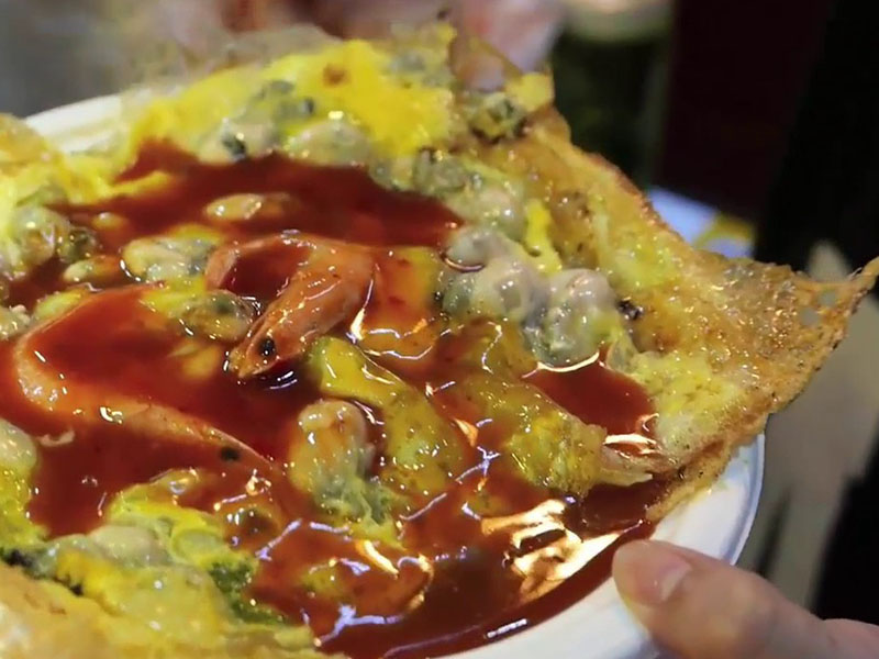 Hàu Omelette Đài Loan