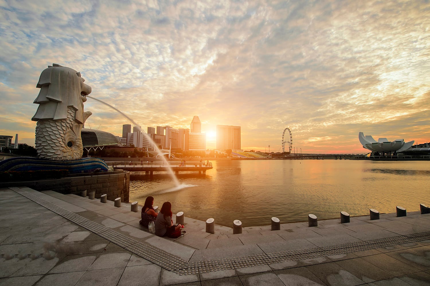 Tượng Sư Tử Biển Merlion ở Singapore