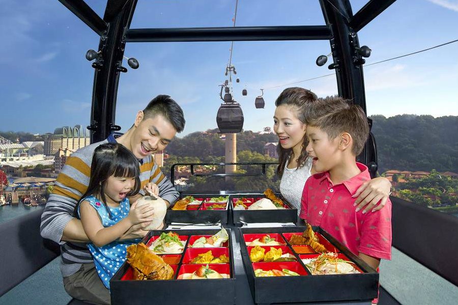 Toàn cảnh Singapore nhìn từ núi Faber