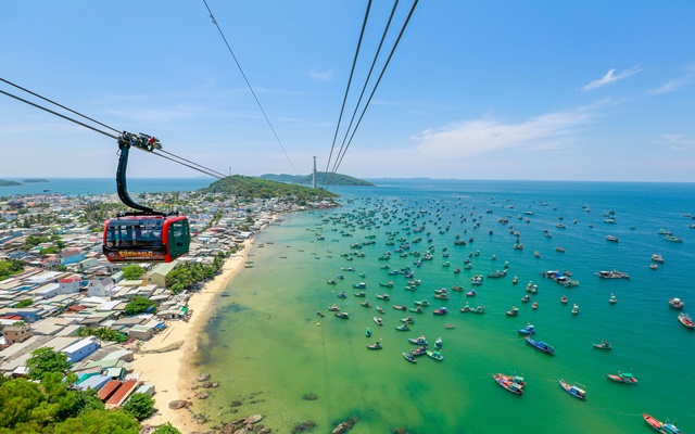 Du lịch cáp treo Hòn Thơm Phú Quốc
