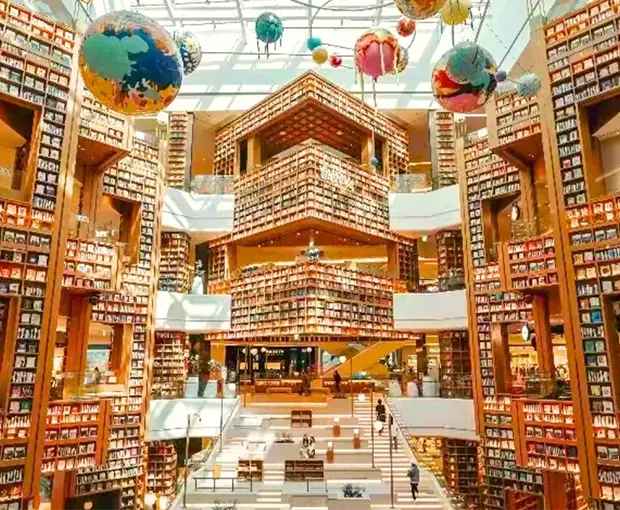 TOUR HÀN QUỐC TẾT NGUYÊN ĐÁN 5N4Đ | SEOUL - LOTTE WORLD - TRƯỢT TUYẾT ELYSIAN – THƯ VIỆN SÁCH
