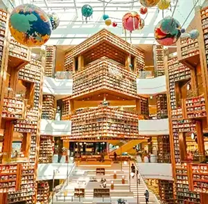 TOUR HÀN QUỐC TẾT NGUYÊN ĐÁN 5N4Đ | SEOUL - LOTTE WORLD - TRƯỢT TUYẾT ELYSIAN – THƯ VIỆN SÁCH