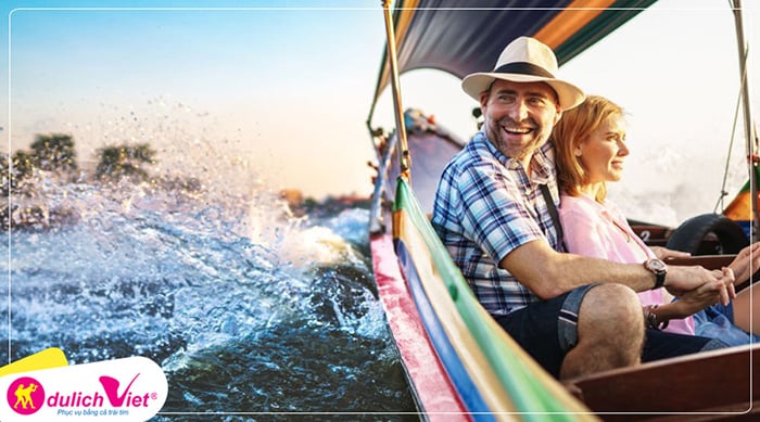 Du Lịch Thái Lan Hè - Tour Muang Boran - Đảo Coral - Wat Yannawa bay Vietnam Airlines từ Hà Nội 2025