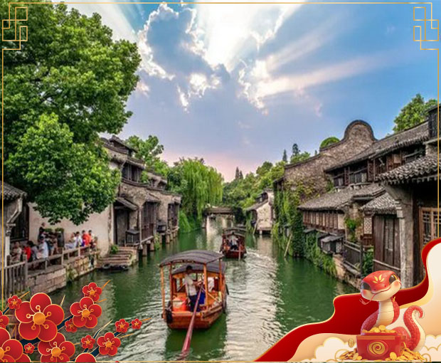 Du lịch Trung Quốc Tết Nguyên Đán - Thượng Hải - Tô Châu - Vô Tích - Hàng Châu - Ô Trấn từ Hà Nội 2026