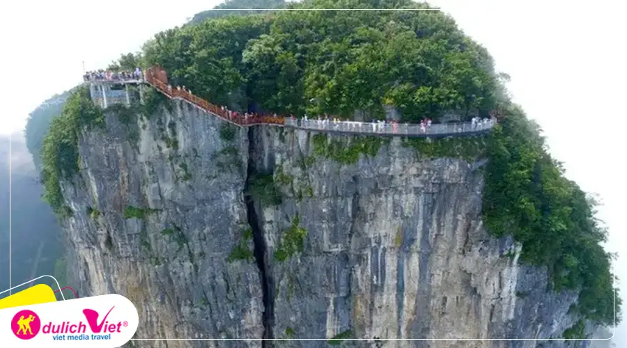 TOUR TRUNG QUỐC MÙA THU 6N5Đ | NGHI XƯƠNG - TRƯƠNG GIA GIỚI - PHƯỢNG HOÀNG CỔ TRẤN