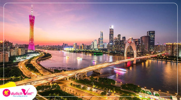 Du lịch Trung Quốc mùa Thu - Tour Quảng Châu - Hội Chợ Canton Fair bay Vietnam Airlines từ Hà Nội 2025