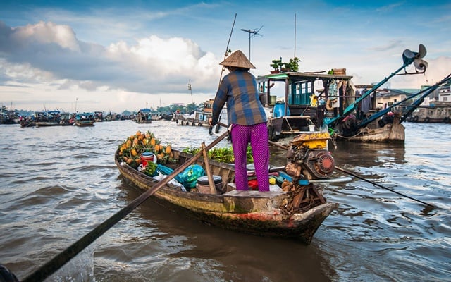 Du lịch chợ nổi Cái Răng Cần Thơ thưởng thức ẩm thực ngon quên lối về