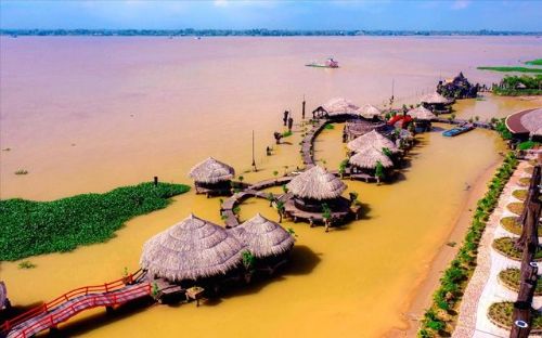 Rừng tràm Trà Sư mùa nước nổi ở An Giang