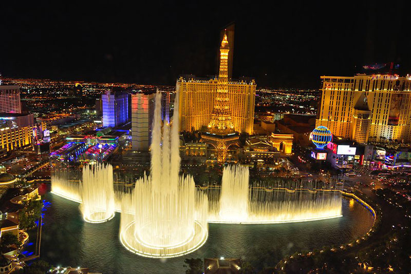Thành phố Las vegas nước Mỹ, là thiên đường du lịch giải trí