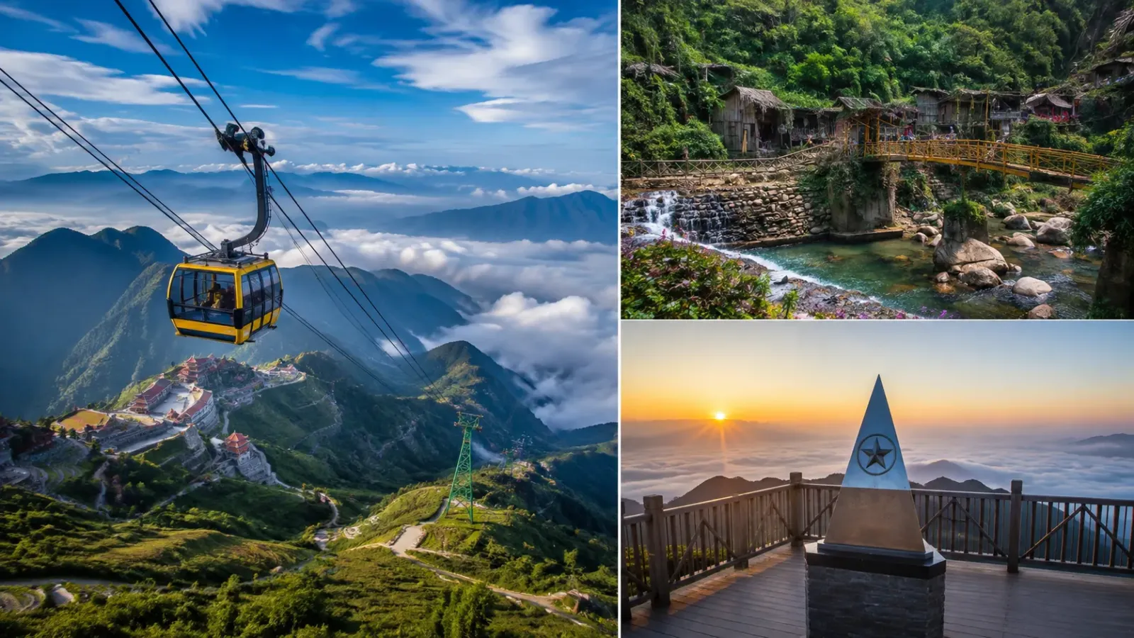 Gợi ý lịch trình tour Sa Pa kết hợp Fansipan và Bản Cát Cát