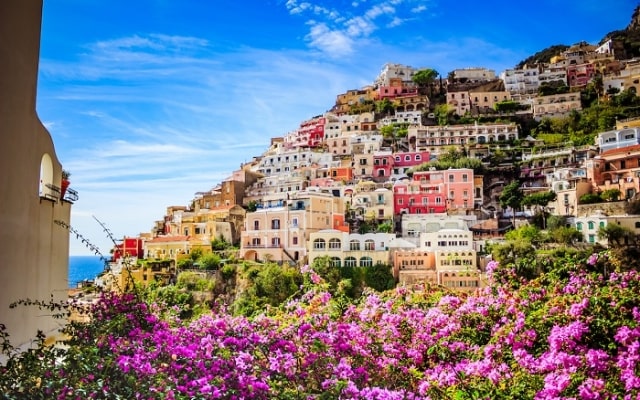 Du lịch thành phố Positano mùa hè