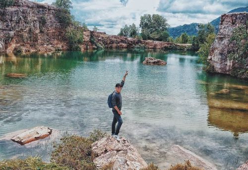 Khung cảnh hồ O Thum tuyệt đẹp ở An Giang