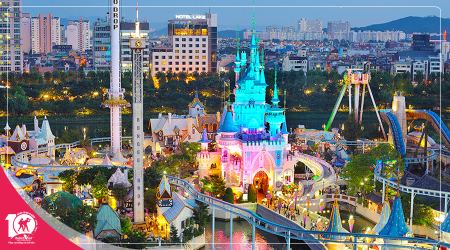 Du lịch Tết kỷ hợi 2025 Hàn Quốc Seoul - Lotte World khởi hành từ TPHCM