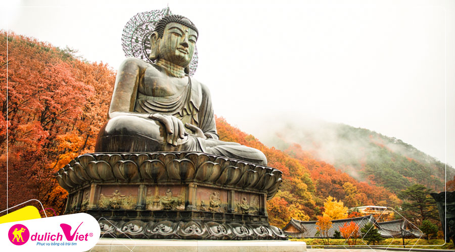 Du lịch Hàn Quốc mùa Thu Seoul - Núi Seorak - Tháp Namsan từ Sài Gòn 2025
